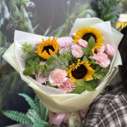 Букет с подсолнухами N2 2