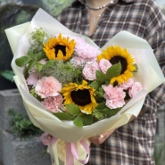 Букет с подсолнухами N2 0