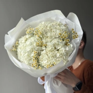 «Летнее небо» с ромашками и гортензиями 0