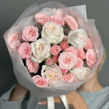 Нежное Дуо из роз