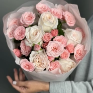 Нежное Дуо из роз 2