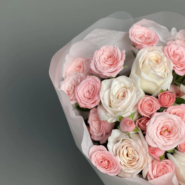 Нежное Дуо из роз