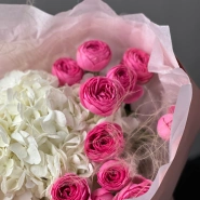 Букет «Клубничное мороженое» 2