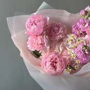 Букет «Летняя романтика» с пионами 2