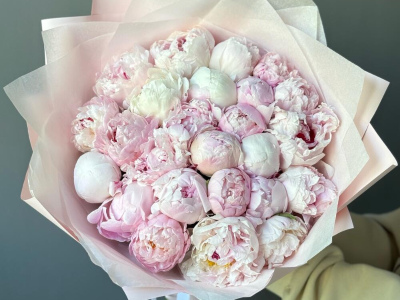 25 пионов Сара Бернар