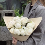 Белоснежные пионы 11 0