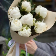 Белоснежные пионы 7 4