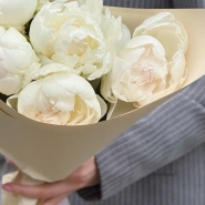 Белоснежные пионы 5 4