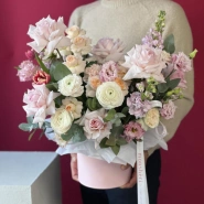 Цветы в коробке Цветущий сад 0