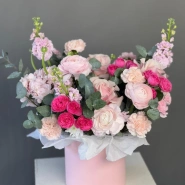 Цветы в коробке «Цветочная сказка» 3
