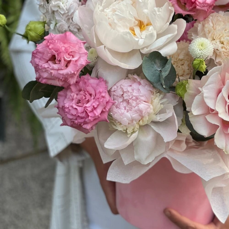 Цветы в коробке Воздушная любовь