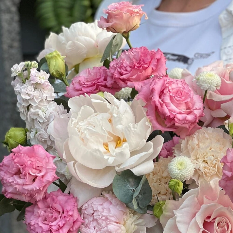 Цветы в коробке Воздушная любовь