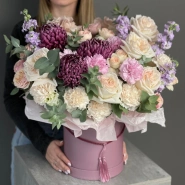 Шикарная авторская композиция в коробке 1