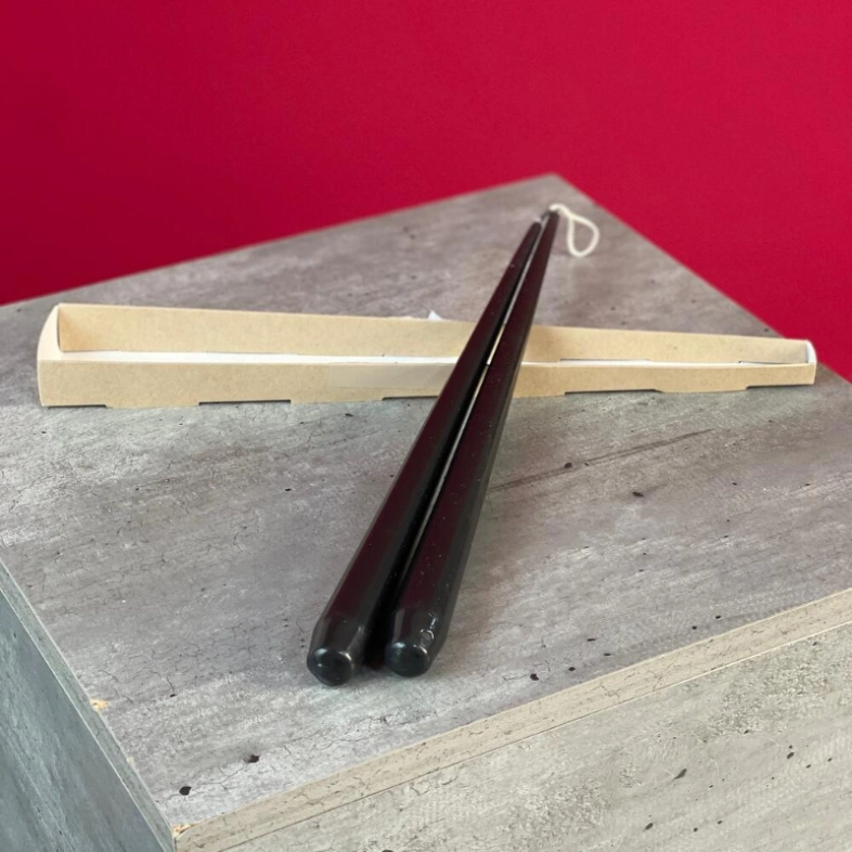 Набор свечей авторские черная 42см