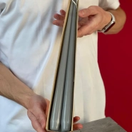 Набор свечей авторские серая 42см 1