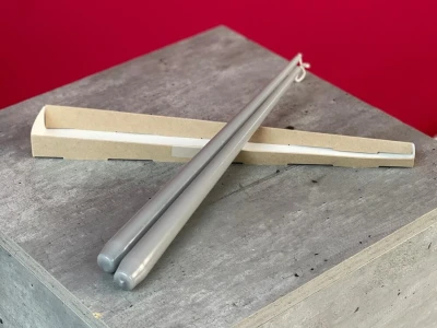 Набор свечей авторские серая 42см