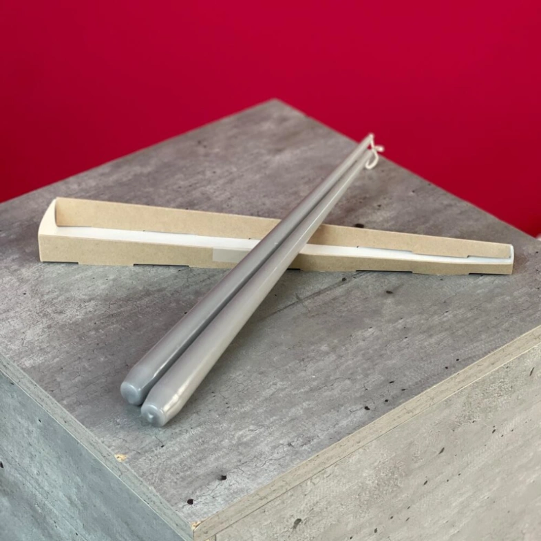 Набор свечей авторские серая 42см