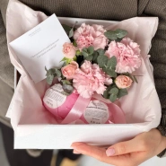 Подарочный бокс с бомбочками «Розовые мечты» 0