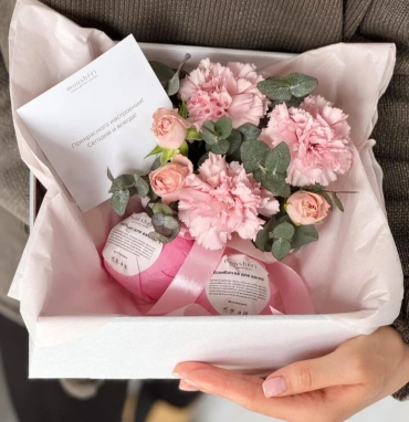 Подарочный бокс с бомбочками «Розовые мечты»