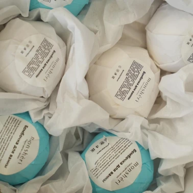 Бомбочки для ванны в наборе из 6  «Море голубое»