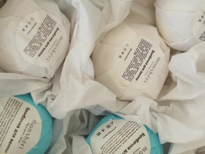 Бомбочки для ванны в наборе из 6  «Море голубое»