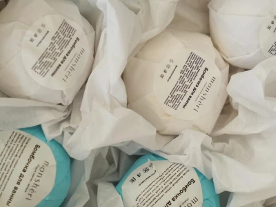 Бомбочки для ванны в наборе из 6  «Море голубое»