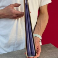 Набор свечей авторские фиолетовая 35см 2