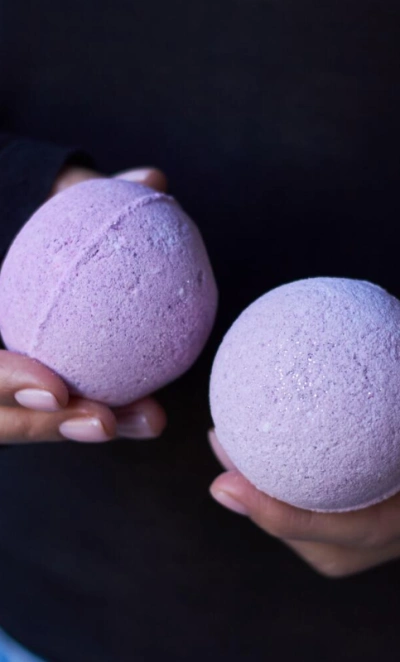 Бокс: Бомбочки розовые с ароматом MADAM KIERA 2 в наборе