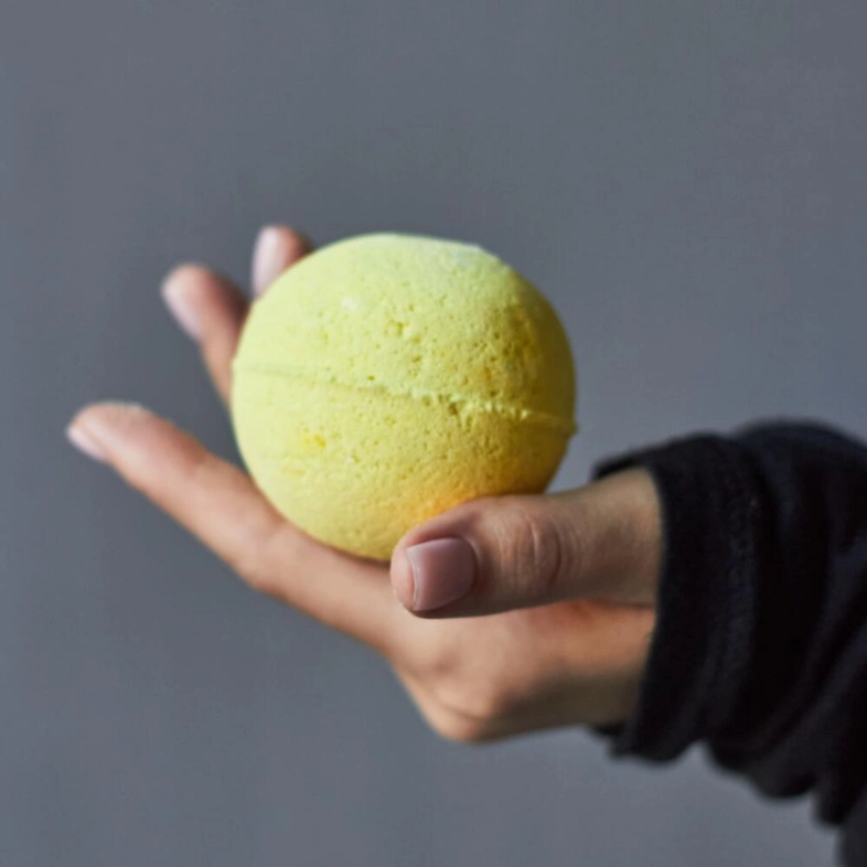 Бокс: Бомбочки желтые с ароматом CHOKOLATE 2 в наборе