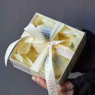 Бокс: Бомбочки желтые с ароматом CHOKOLATE 2 в наборе 1