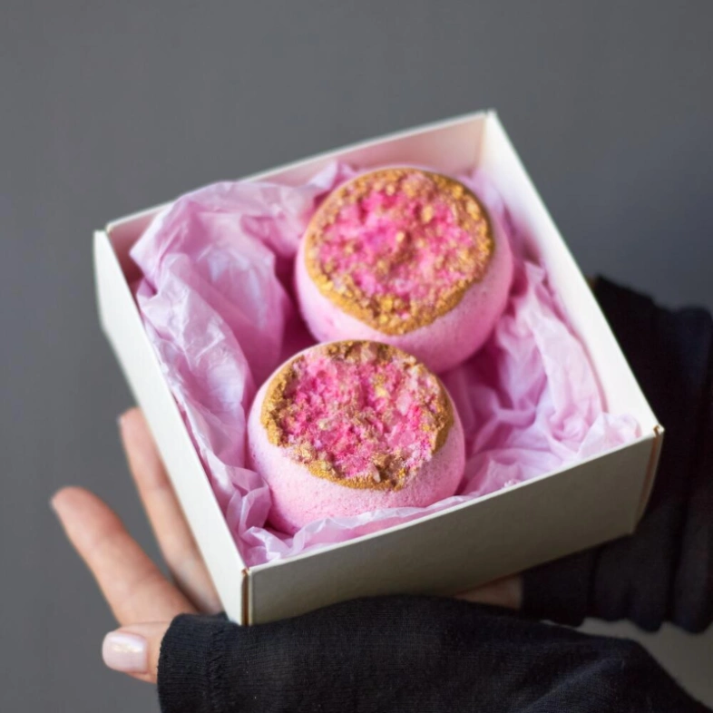 Бокс: Бомбочки для ванны Жеода с ароматом MADAM KIERA 2 в наборе