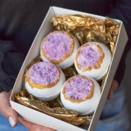 Бокс с бомбочками Жеода с солью 4 шт 1