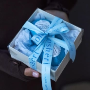 Бокс:Бомбочки для ванны голубые SPAIN MANDARIN 2 в наборе 1