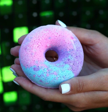 Бомбочка для ванны «Пончик разноцветный»