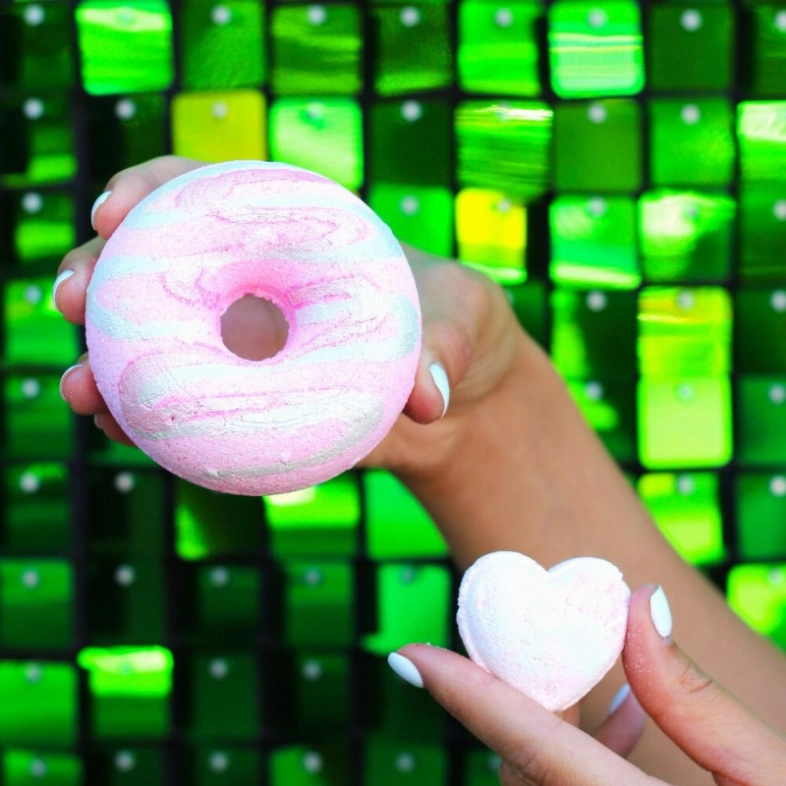 Бомбочка для ванны «Пончик Pink»