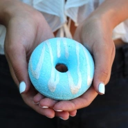 Бомбочка для ванны «Пончик Blue» 0