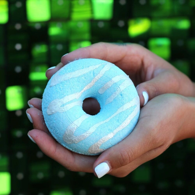 Бомбочка для ванны «Пончик Blue»