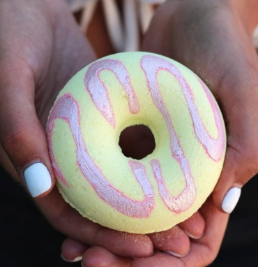 Бомбочка для ванны «Пончик Yellow»