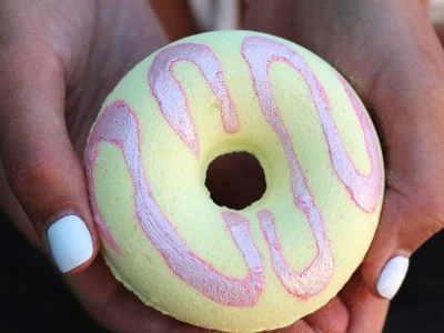 Бомбочка для ванны «Пончик Yellow»