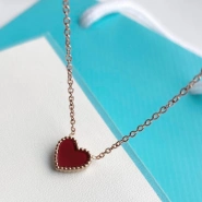 Кулон на цепочке «Love You» 3