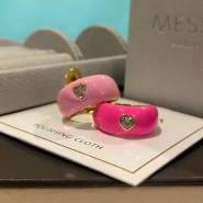 Кольцо с цирконом Пинк 🩷 1