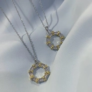 Цепочка с фианитами 2