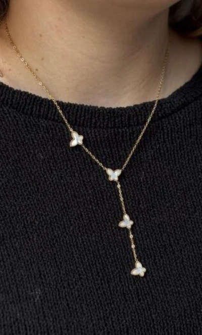 Колье на цепочке в стиле Van C