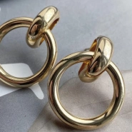 Серьги массивные Бижутерия 3