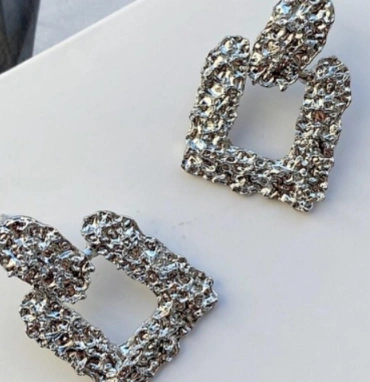 Серьги массивные для вечернего образа