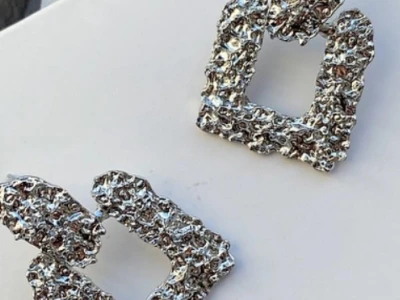 Серьги массивные для вечернего образа