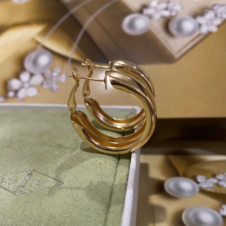 Серьги Бижутерия gold