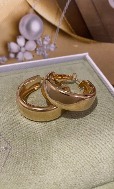 Серьги Бижутерия gold