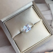 Кольцо с камнем - циркон 3