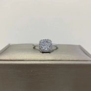 Кольцо-классика с Цирконом 2